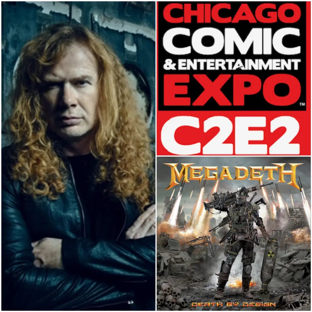 Dave Mustaine to Appear at Chicago Comic & Entertainment Expo