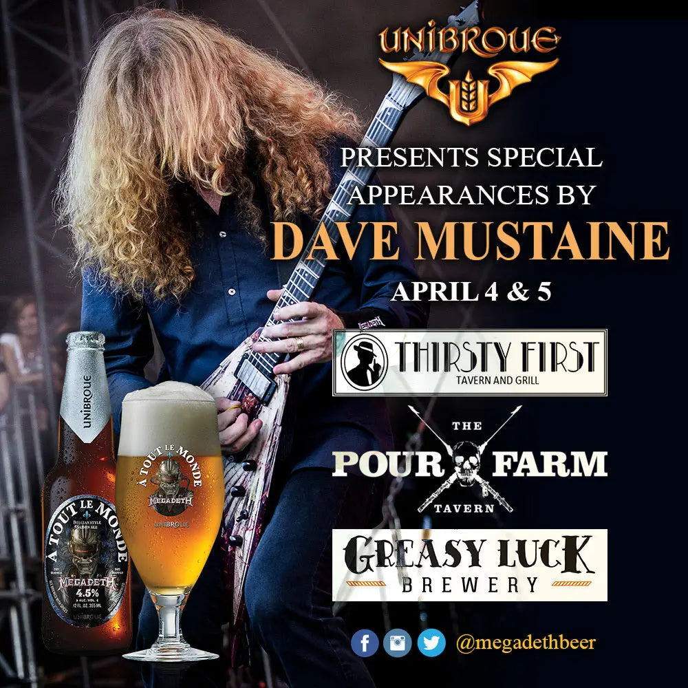 Dave Mustaine Special Appearances in Massachusetts