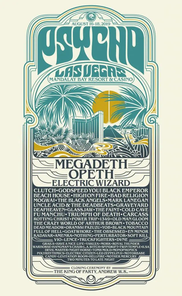 Megadeth to Headline Psycho Las Vegas