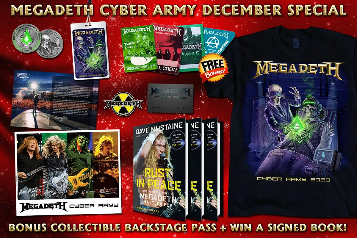 Megadeth Cyber Army December Special