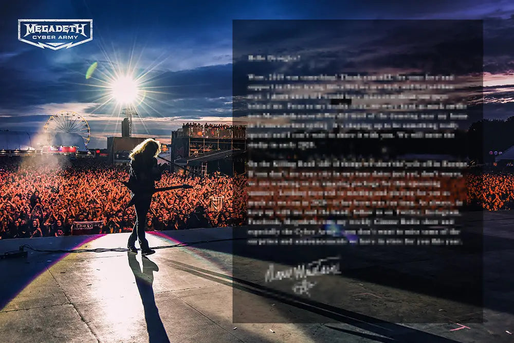 NEW! 2020 Megadeth Cyber Army Premium Membership 91