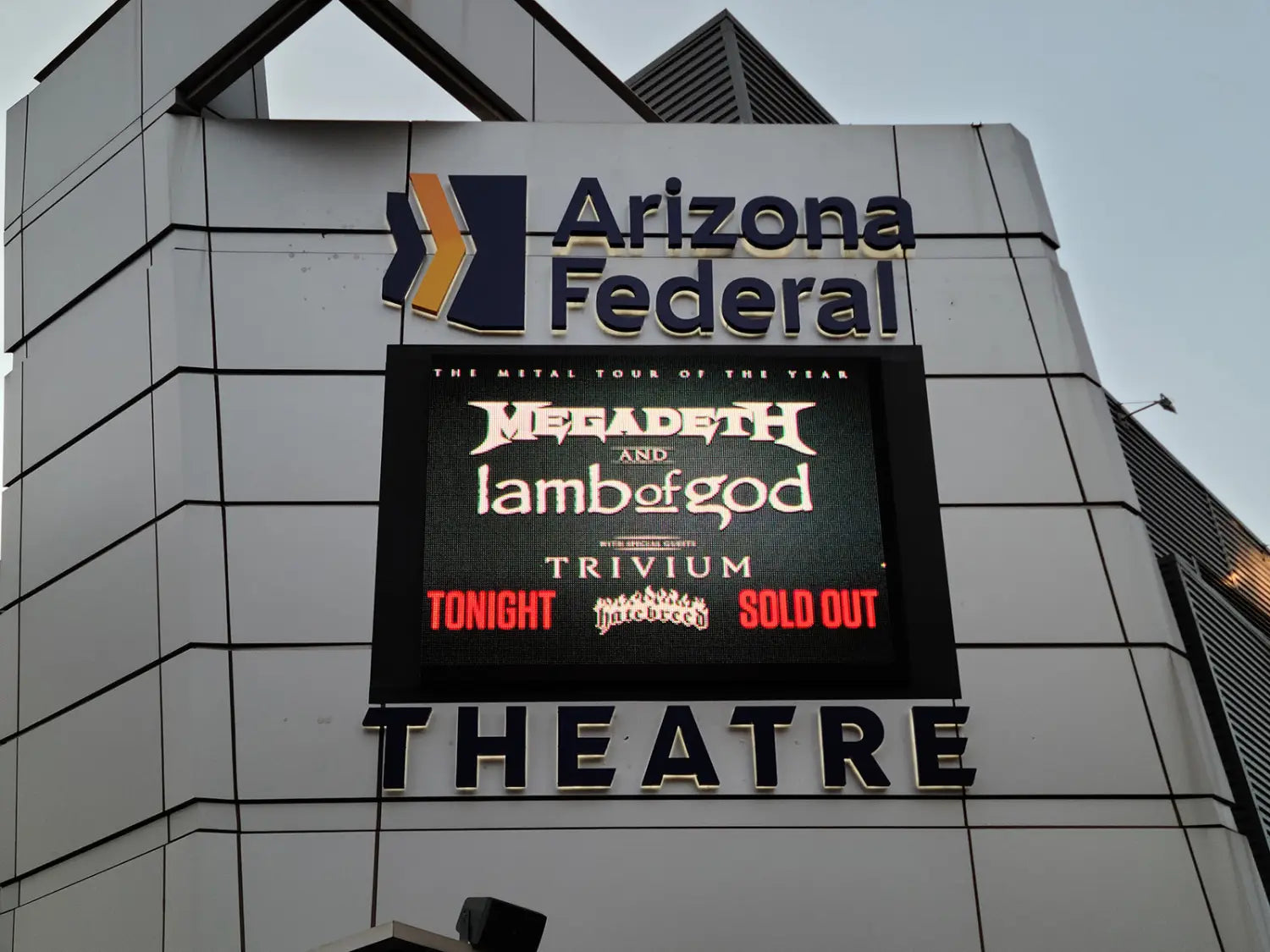 SOLD OUT SHOW IN PHOENIX