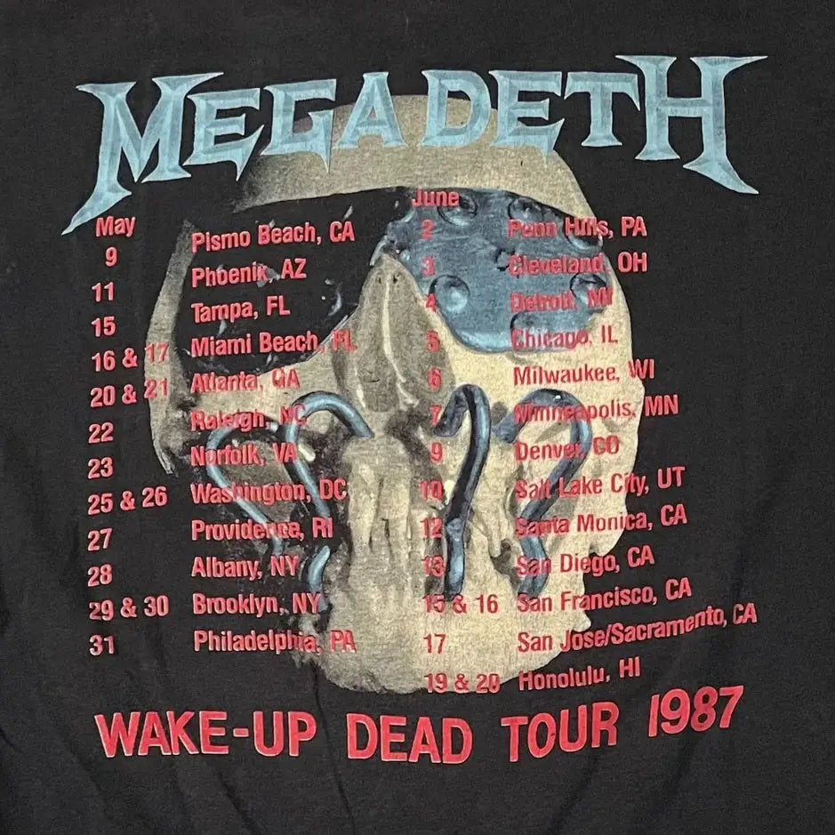 Honolulu HI 1987 – Megadeth
