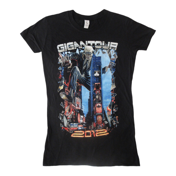Ladies 2012 Gigantour Tee – Megadeth