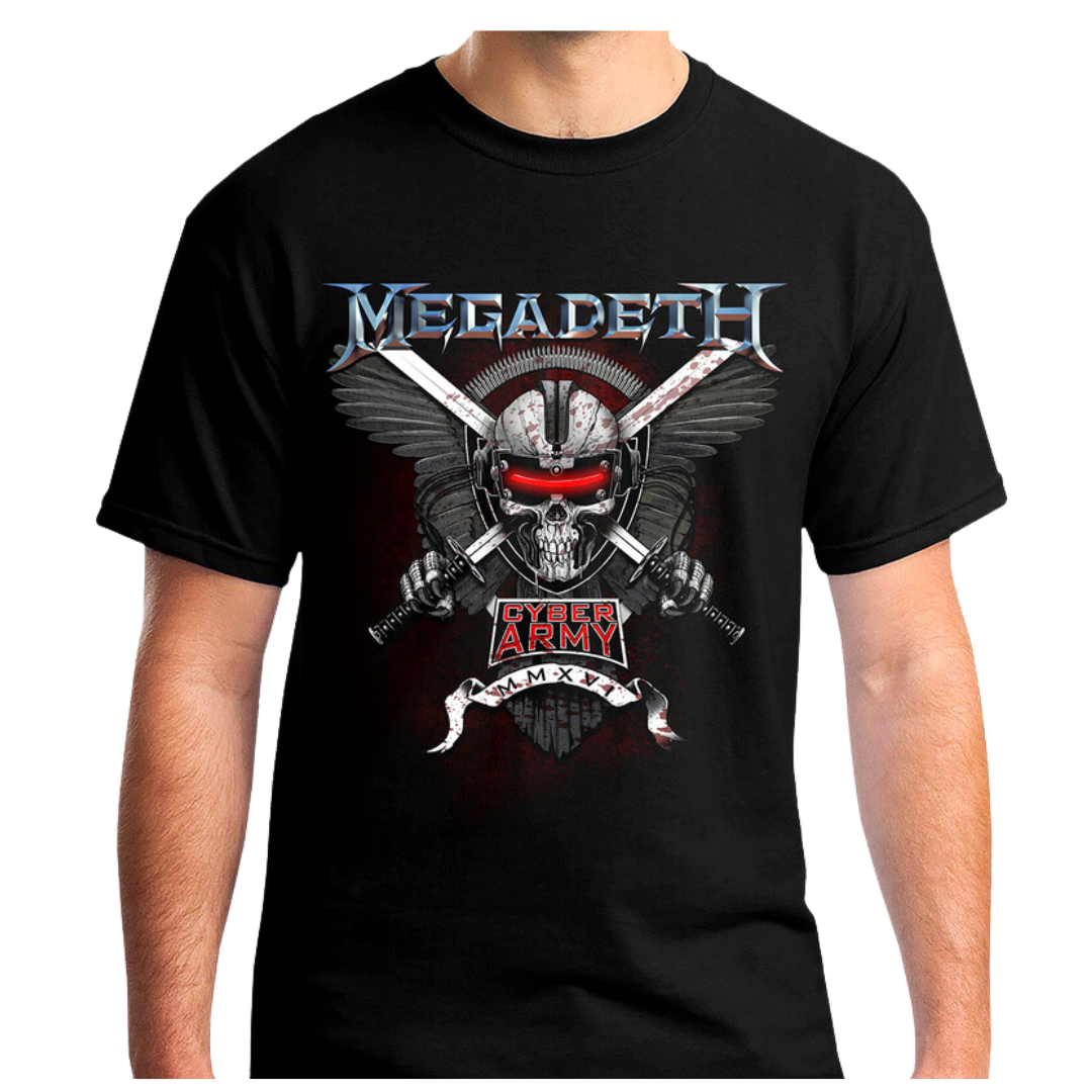 Megadeth 2016 Cyber Army T-Shirt