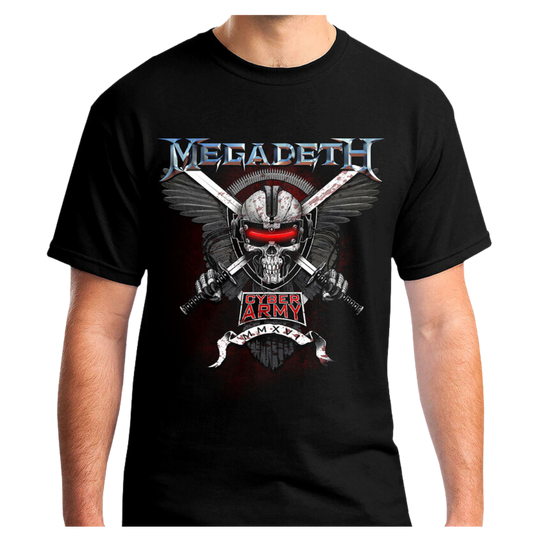 Megadeth 2016 Cyber Army T-Shirt