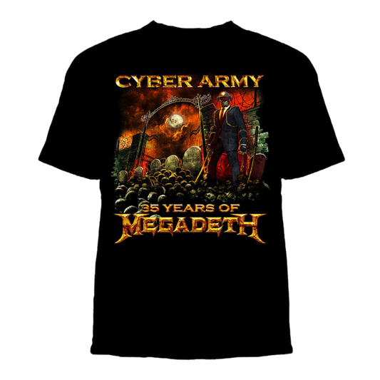 Megadeth 2018 Cyber Army T-Shirt