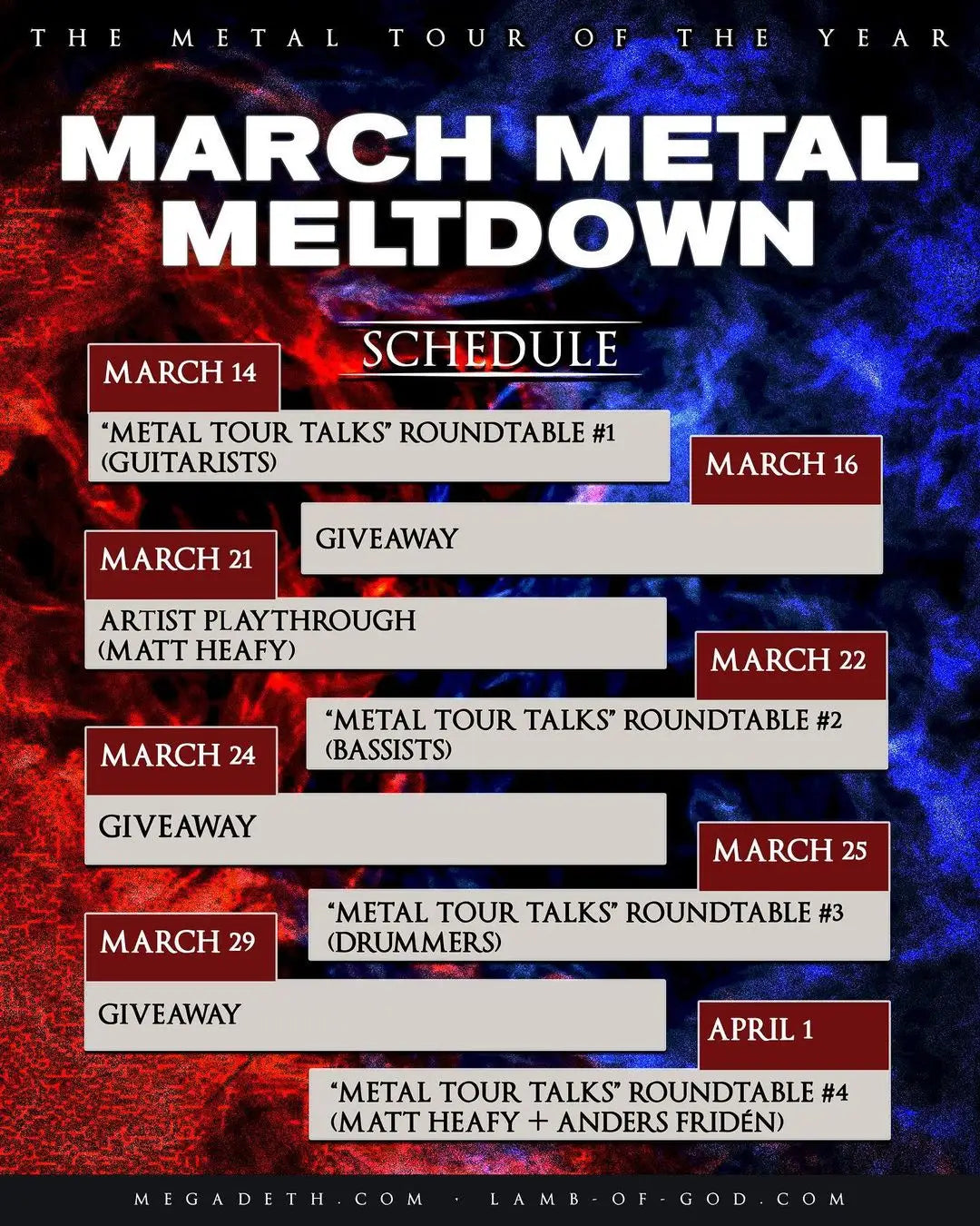 March Metal Meltdown