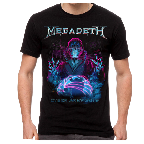Megadeth Cyber Army 2019 Club T-Shirt