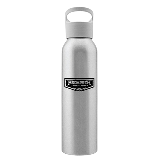 Megadeth Cyber Army Logo Water Bottle 2019