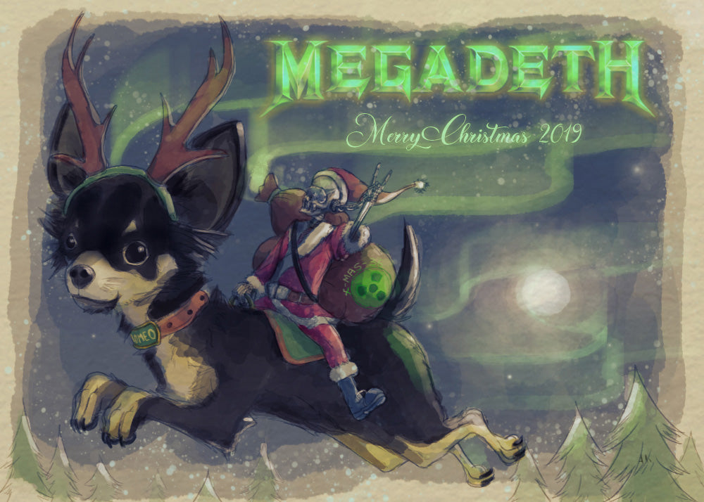 Megadeth Christmas Card Contest 2019 Winners!