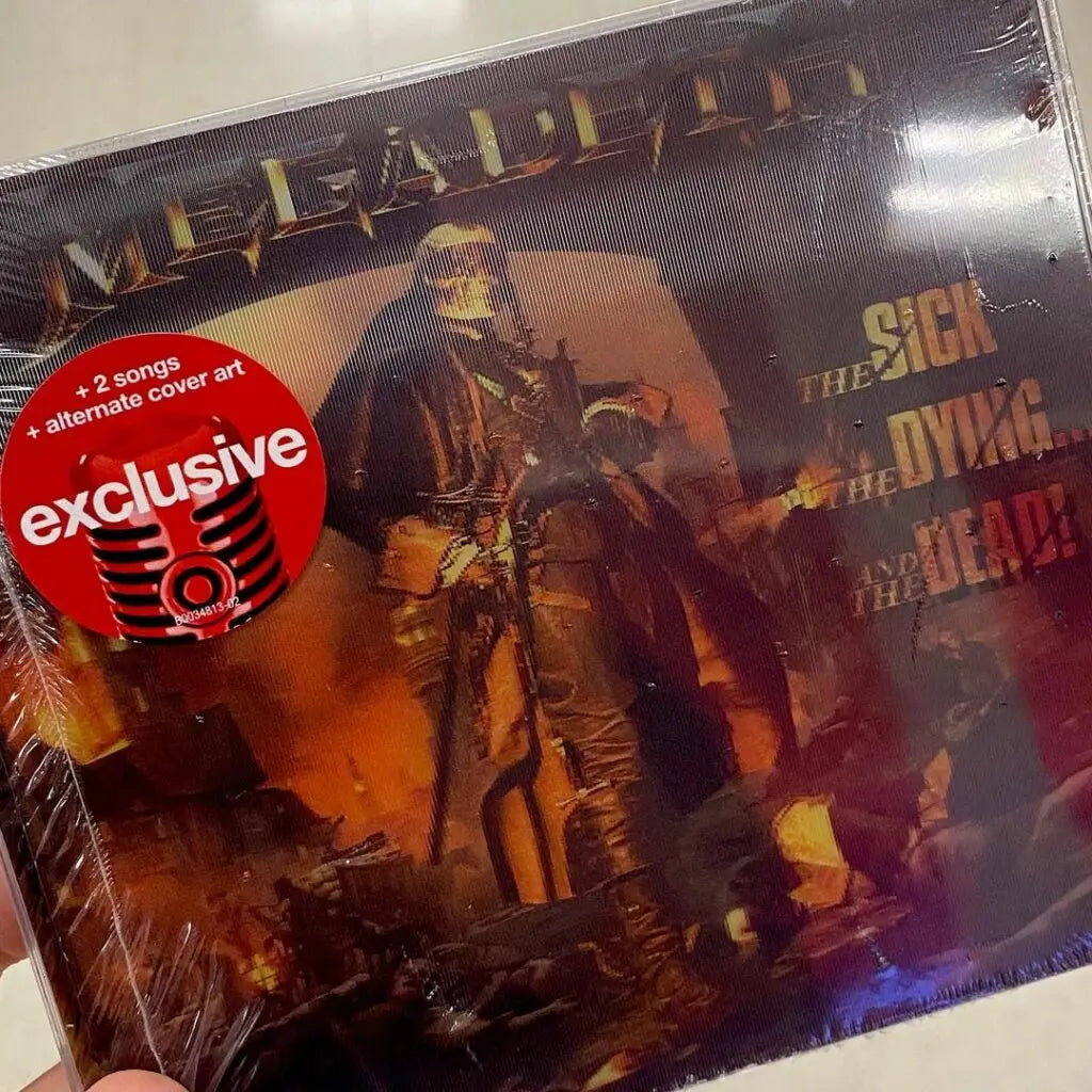 Exclusive Lenticular CD Available at Target – Megadeth