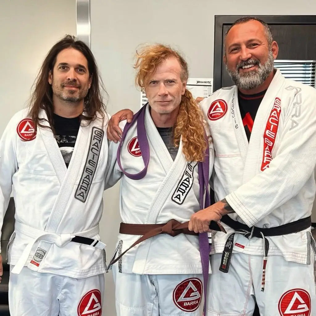 DAVE MUSTAINE Earns Jiu-Jitsu Brown Belt