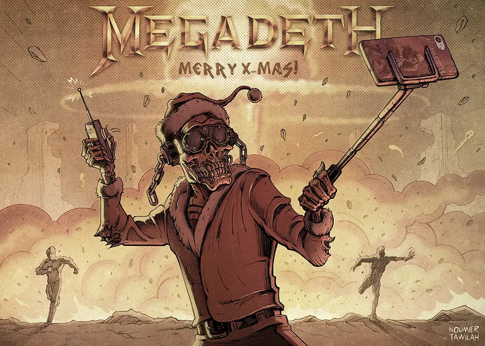 Megadeth Christmas Card Contest 2019 Winners!