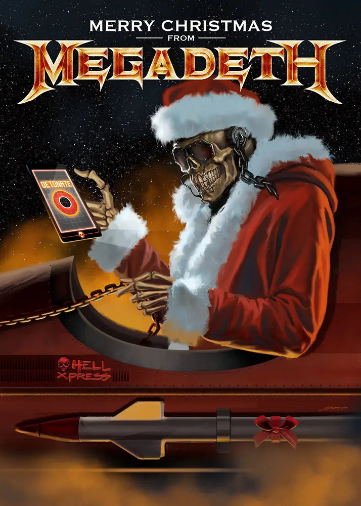 Megadeth Christmas Card Contest 2021 Winners!