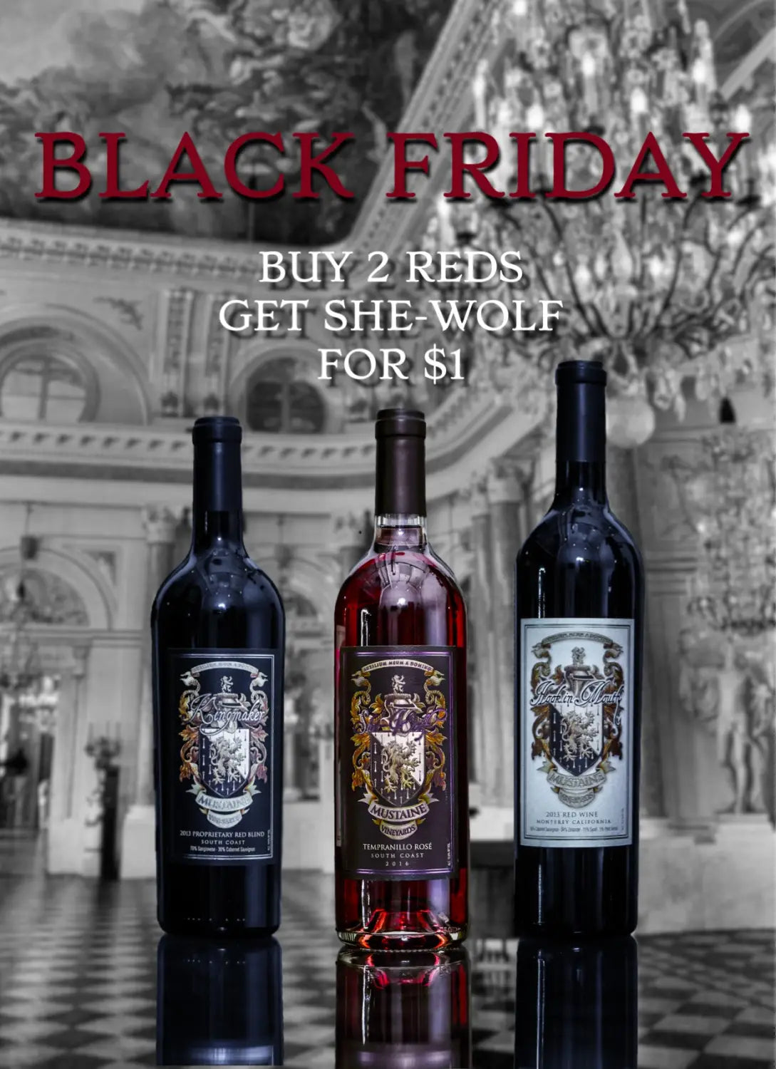 House of Mustaine’s Black Friday Special!