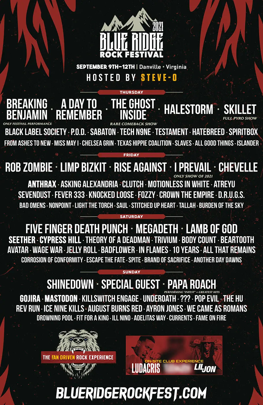 Blue Ridge Rock Fest 2021