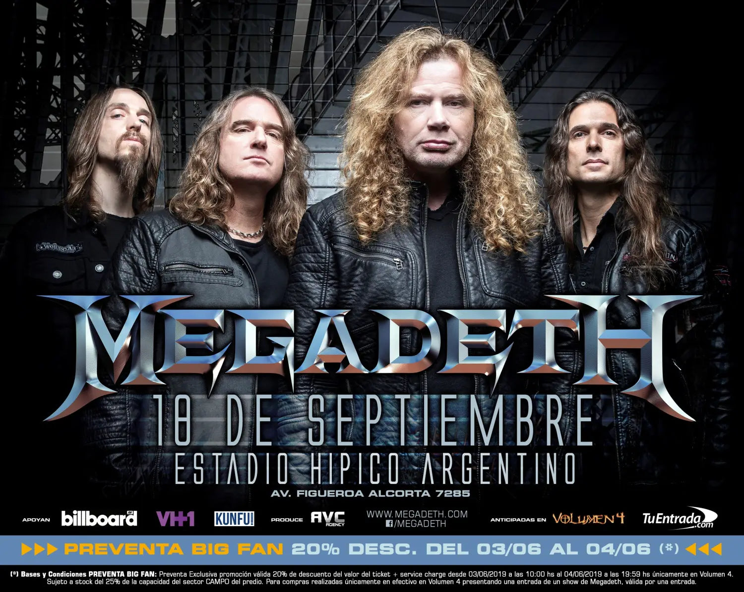 Megadeth is Coming to Buenos Aires!