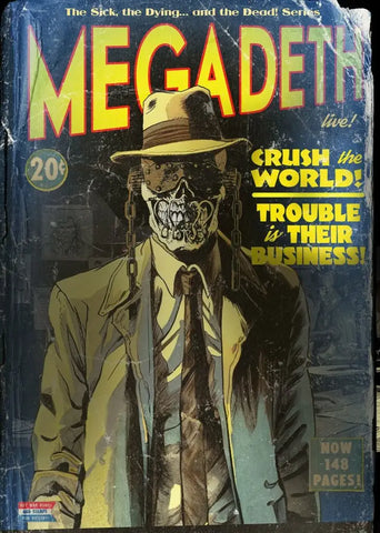 Crush the world tour, Megadeth, Vic,