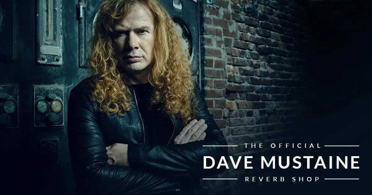 The Official Dave Mustaine Reverb Shop is Now Open!