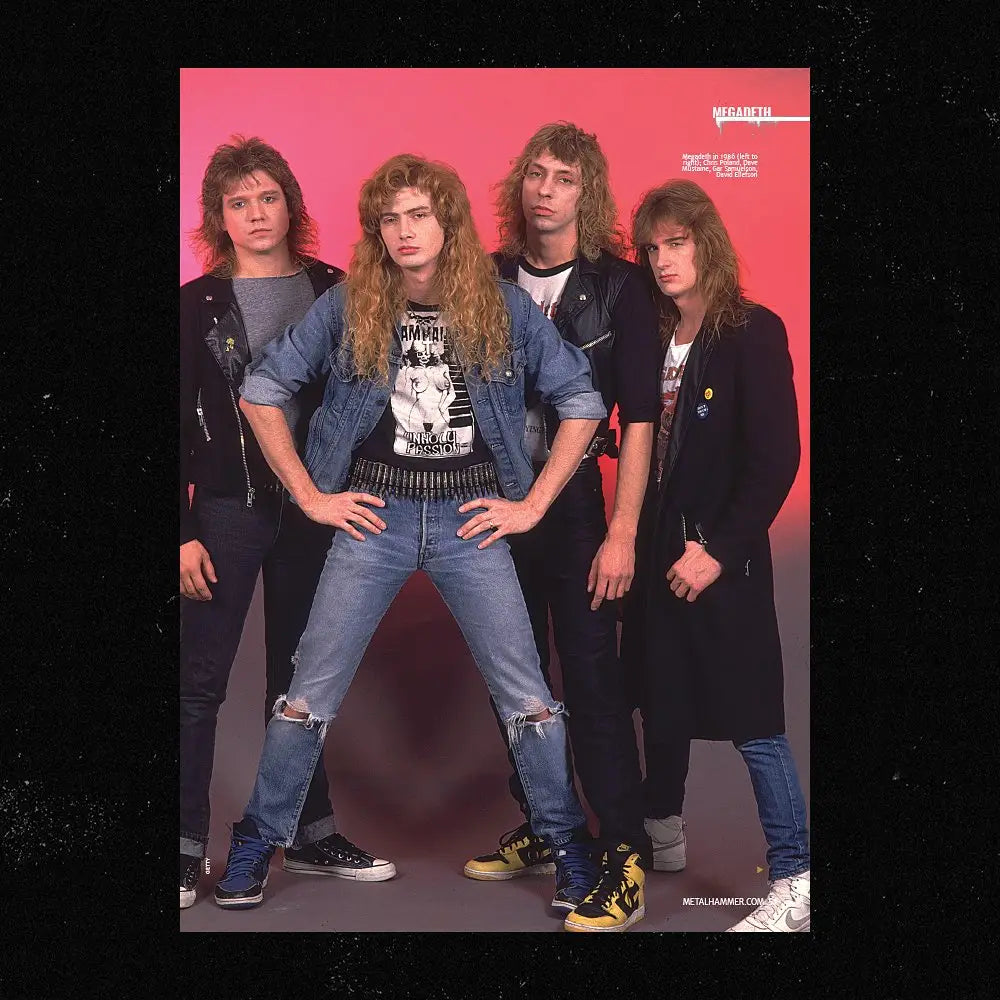 Megadeth Featured in Metal Hammer’s October Issue