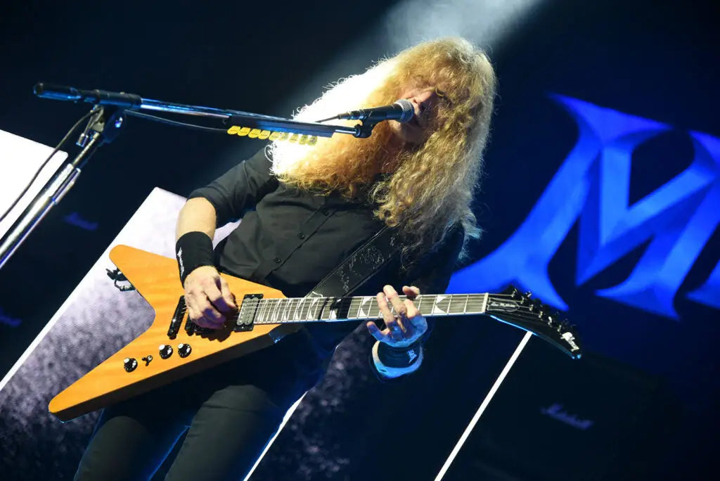 Dave Mustaine Stage-Played Guitar Auction 744