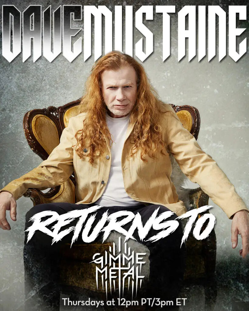 Dave Mustaine Returns to Gimme Metal