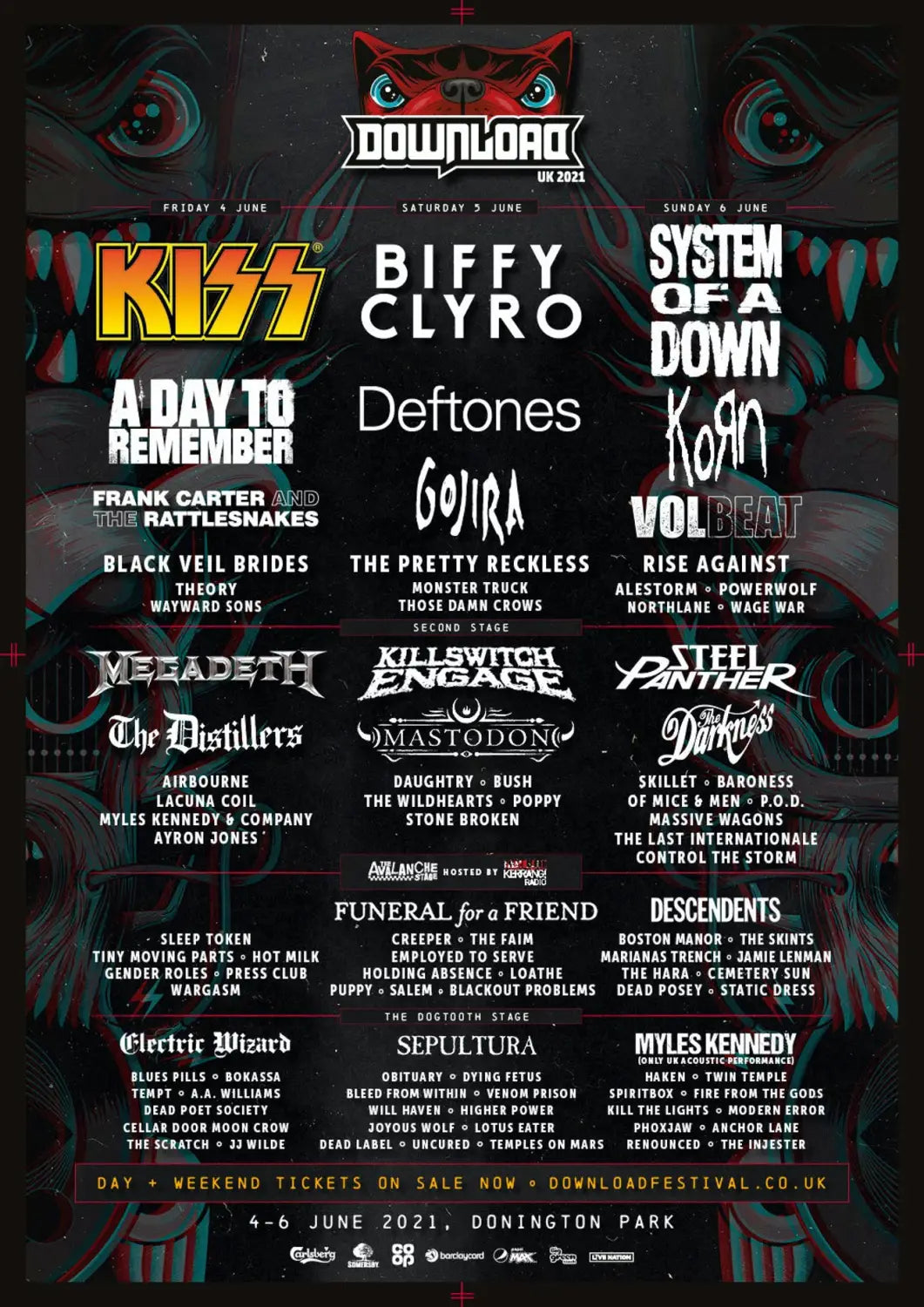 Megadeth to Perform at Download UK 2021