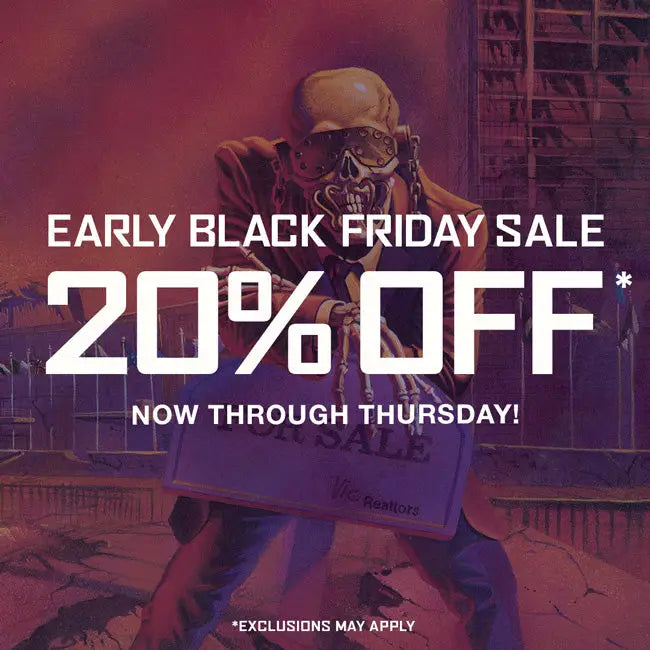 Early Black Friday Sale - 20% Off Merch!
