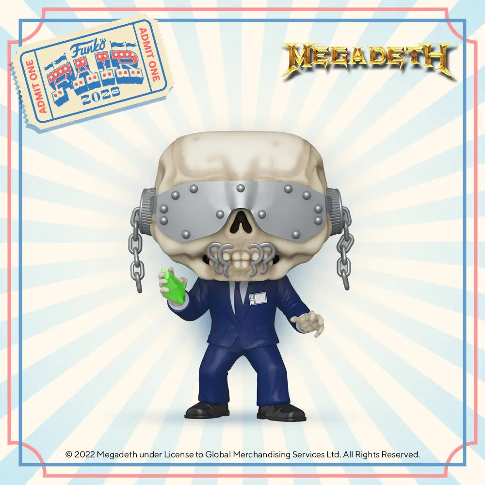 New Vic Rattlehead Funko Pop! Rocks