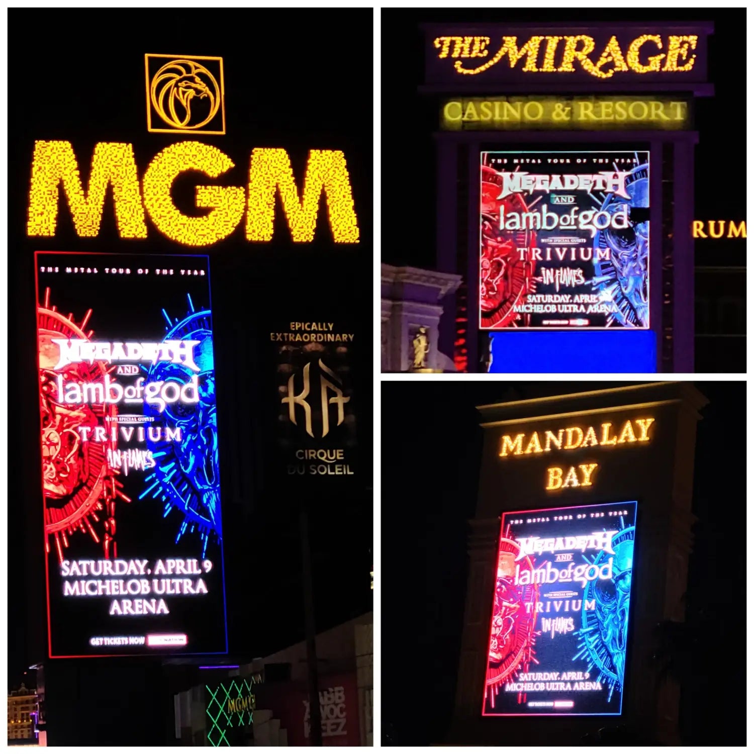 Metal Tour of the Year Takes Over Vegas