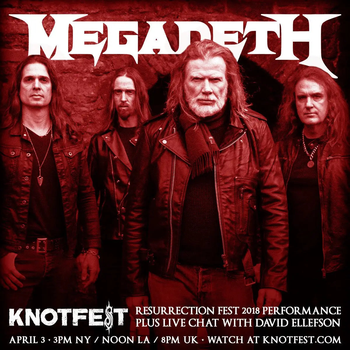Resurrection Fest 2018 + Live Chat w/ David Ellefson