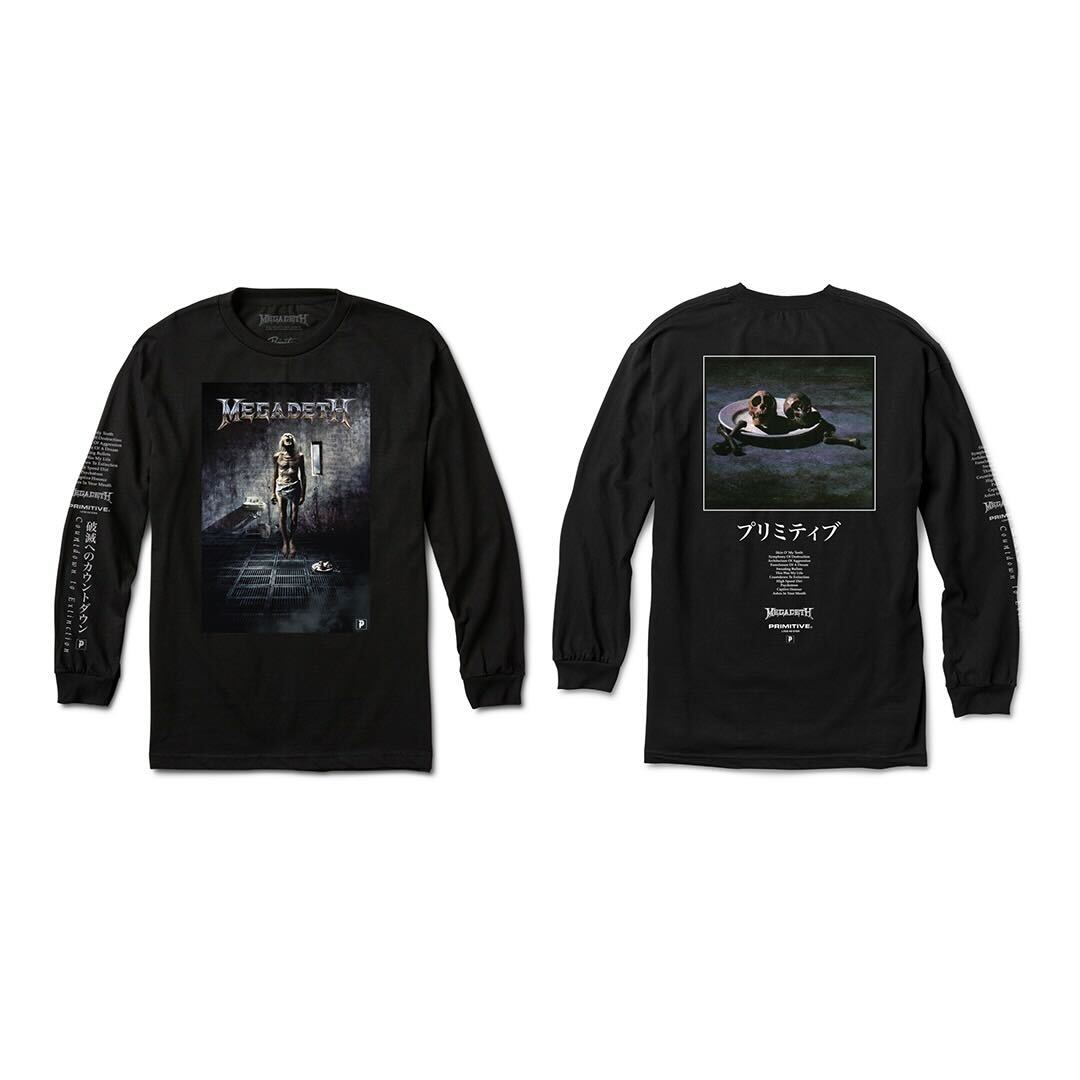 New Megadeth x Primitive Skateboarding Collection