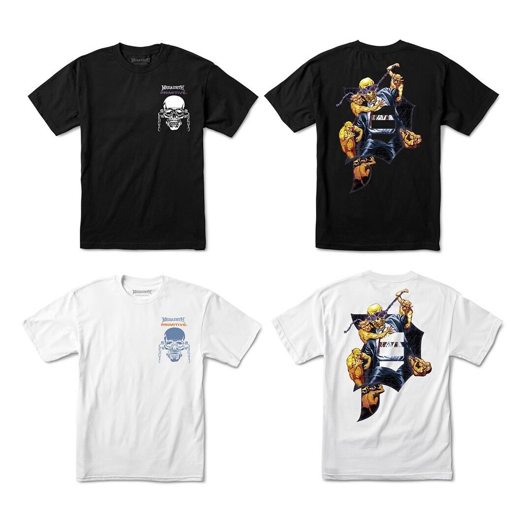 New Megadeth x Primitive Skateboarding Collection