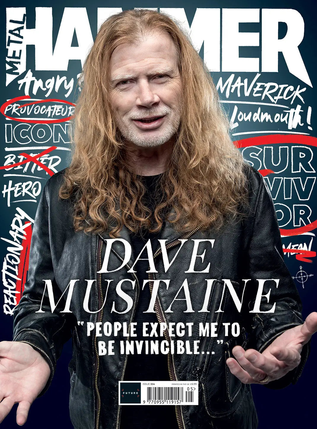 Dave Mustaine Featured in New Issue of Metal Hammer 32