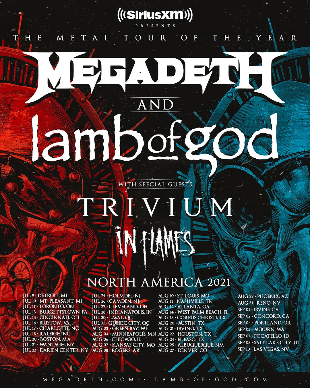 The Metal Tour of the Year – New Dates!