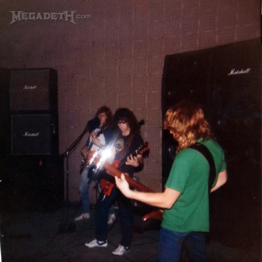 Megadeth First Rehearsals