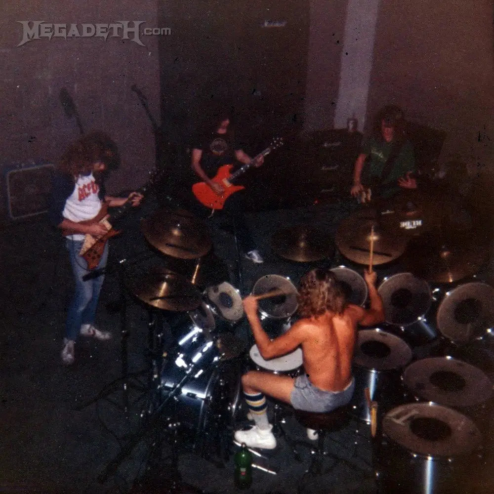 Megadeth First Rehearsals