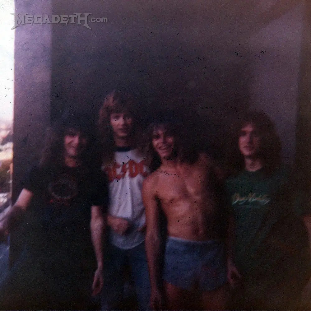 Megadeth First Rehearsals