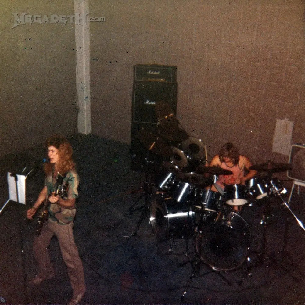 Megadeth First Rehearsals