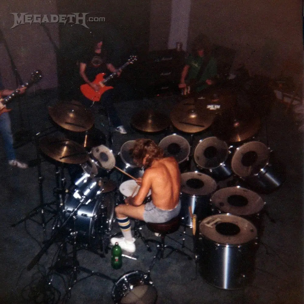 Megadeth First Rehearsals