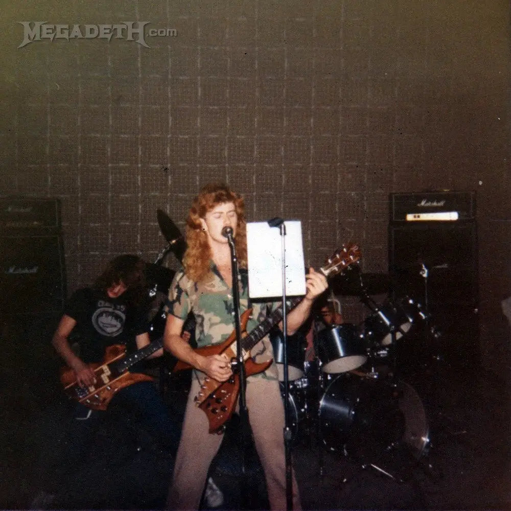 Megadeth First Rehearsals