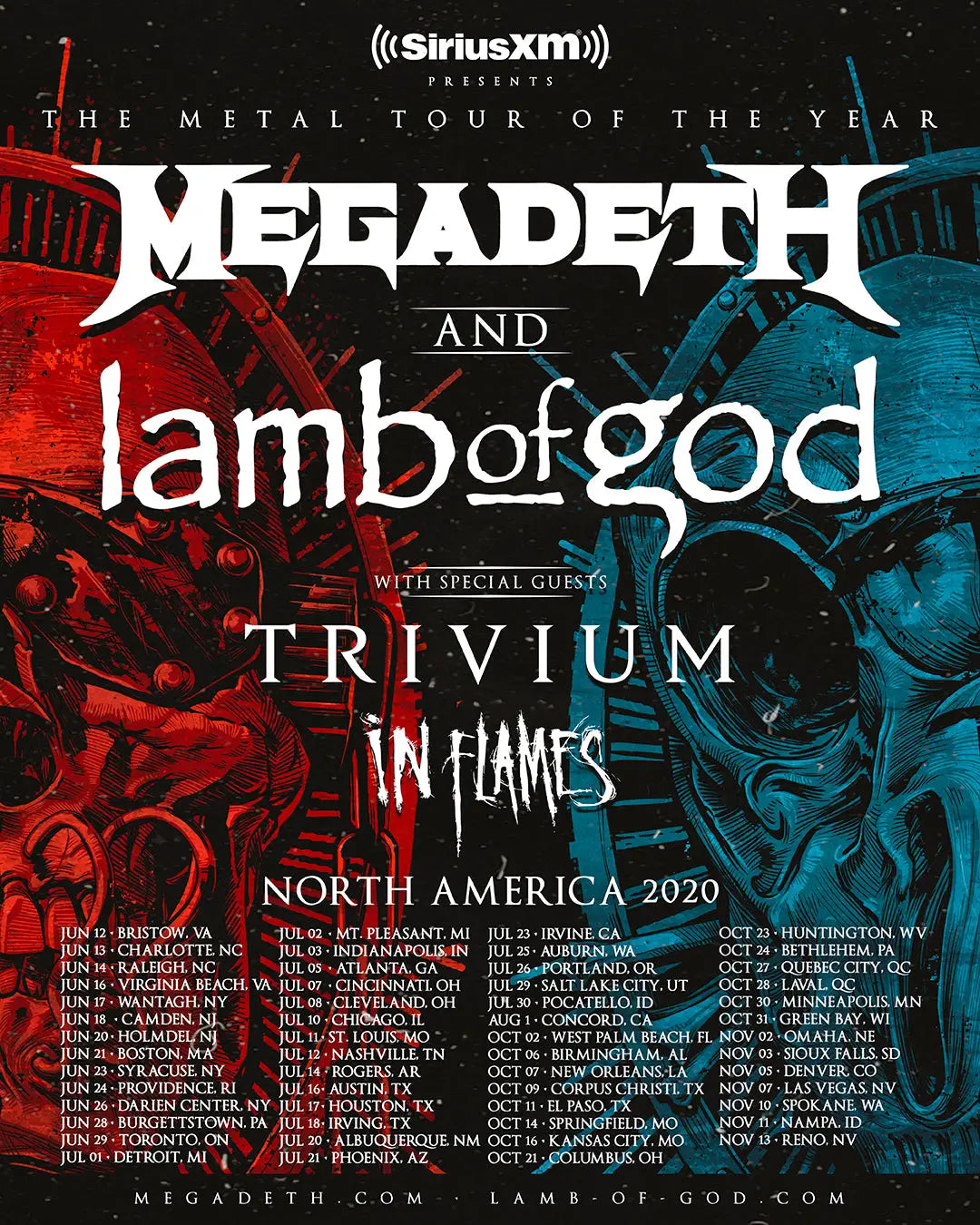 Megadeth Cyber Army Tickets Presale
