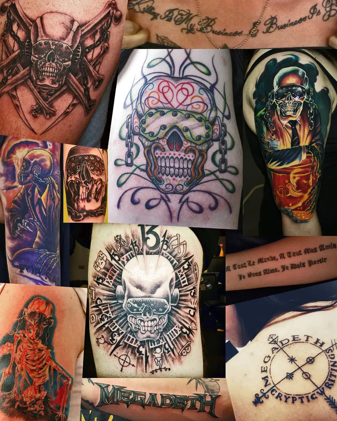 Show Us Your Megadeth Body Art!