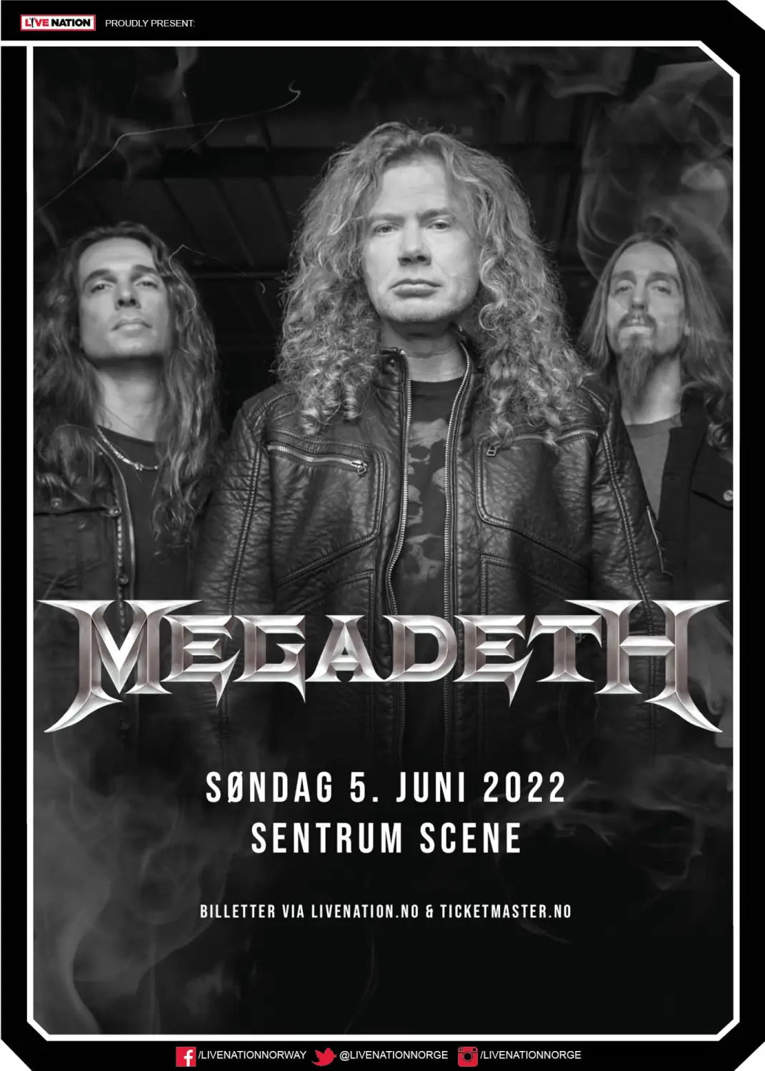 Oslo Norway Show Announced!