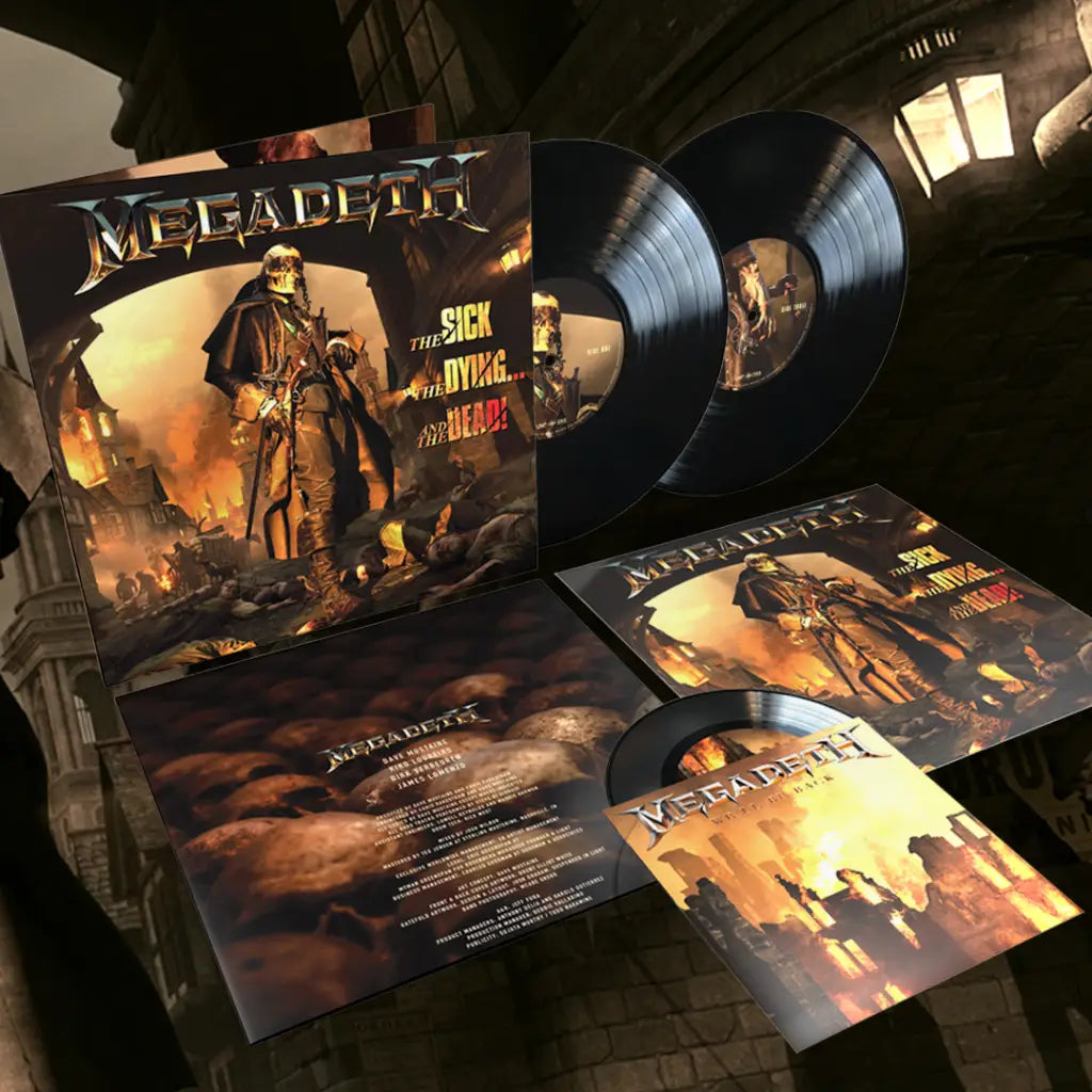 Pre-Order LTD Bundle of ’THE SICK THE DYING… AND THE DEAD!’ on Vinyl