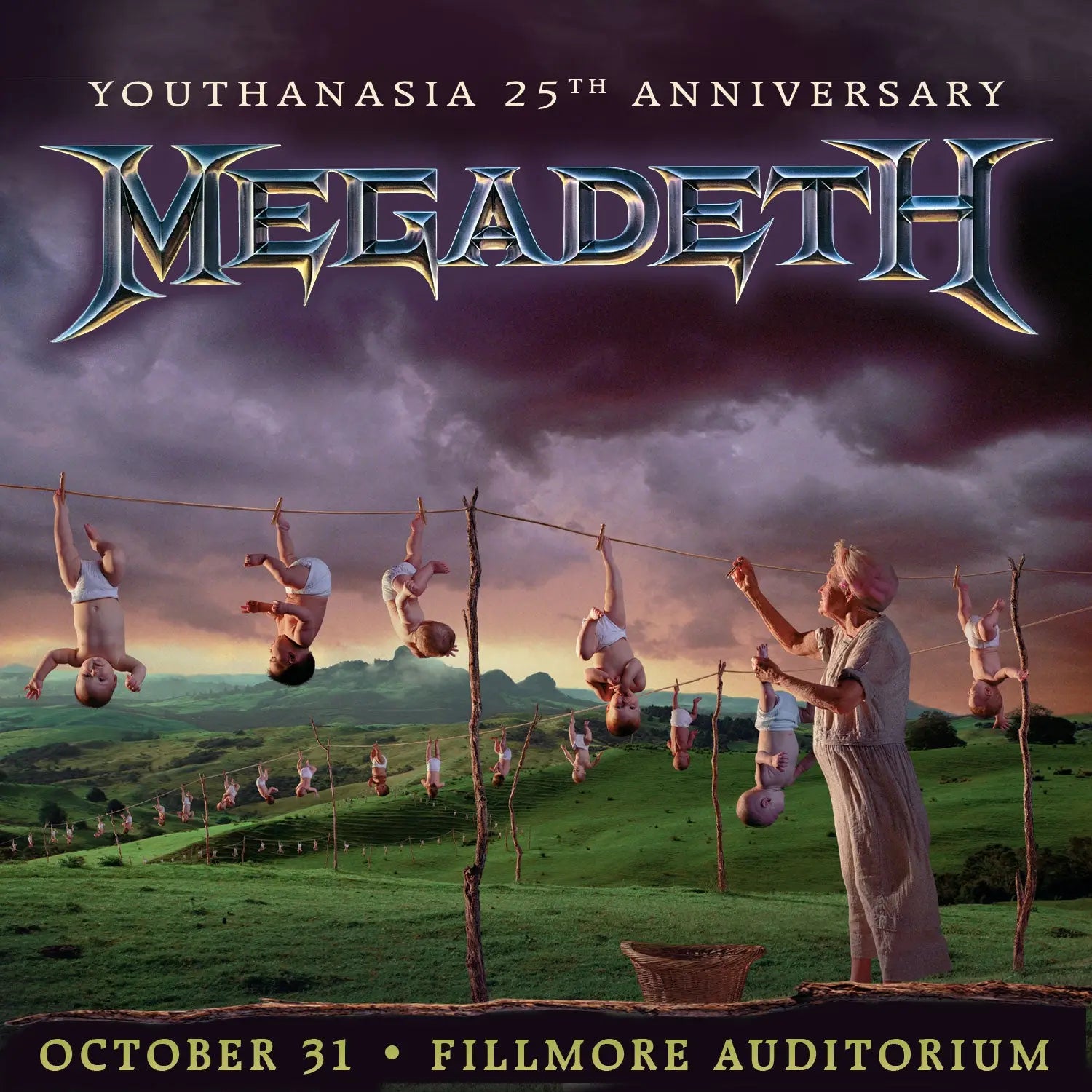 Megadeth to Celebrate 25th Anniversary of Youthanasia