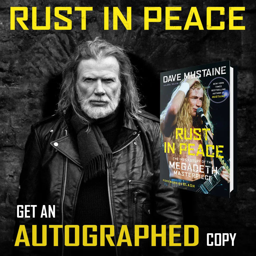 Get an Autographed Copy of ’Rust in Peace’