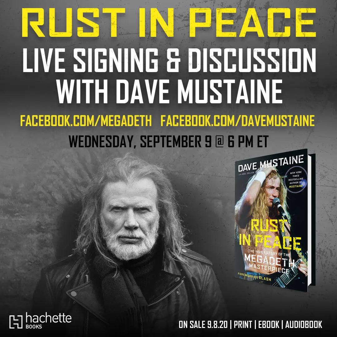 Live Singing & Discussion w/ Dave Mustaine Tonight!