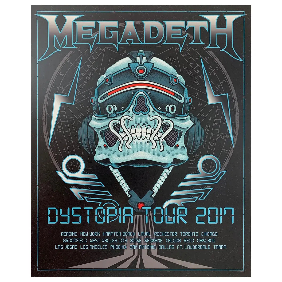 Megadeth Tour Posters Now Available!